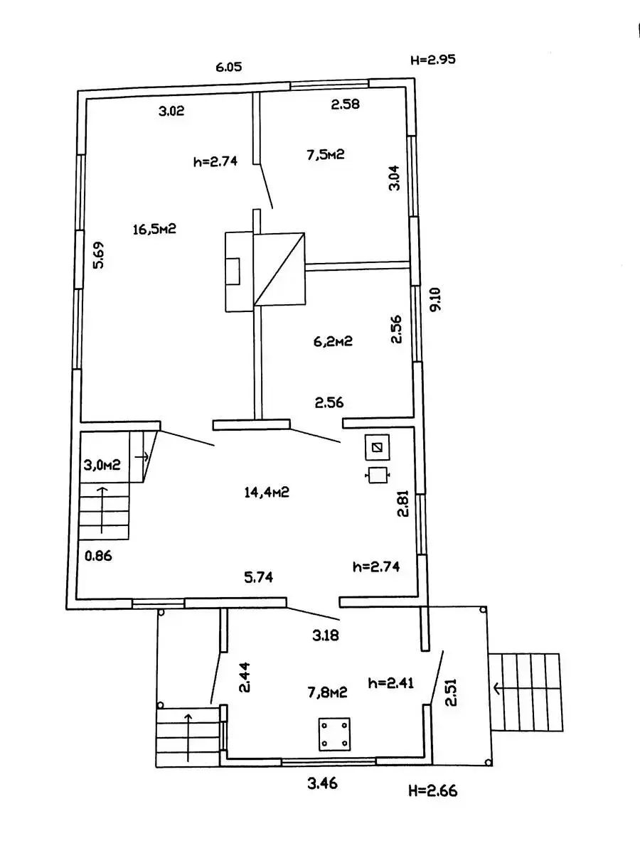 Продажа 2-этажной дачи в Минске Минская область, 186342BYN, код 186435 - фото 22