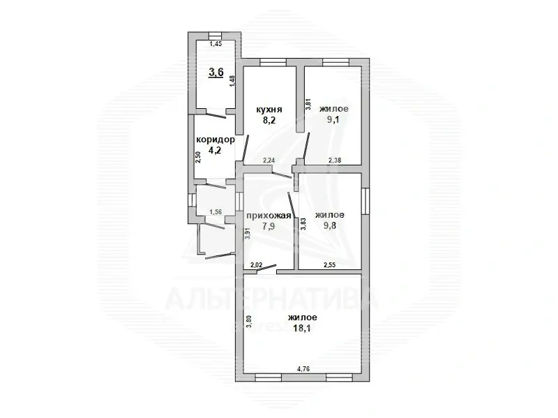дом, Брест, , стоимость продажи 226 444 р.
