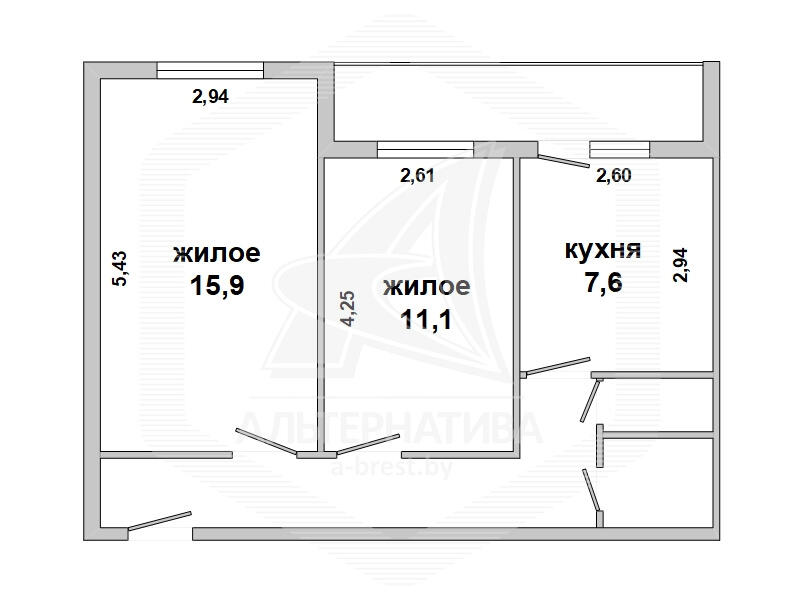 квартира, Брест, ул. Осипенко в Ленинском районе