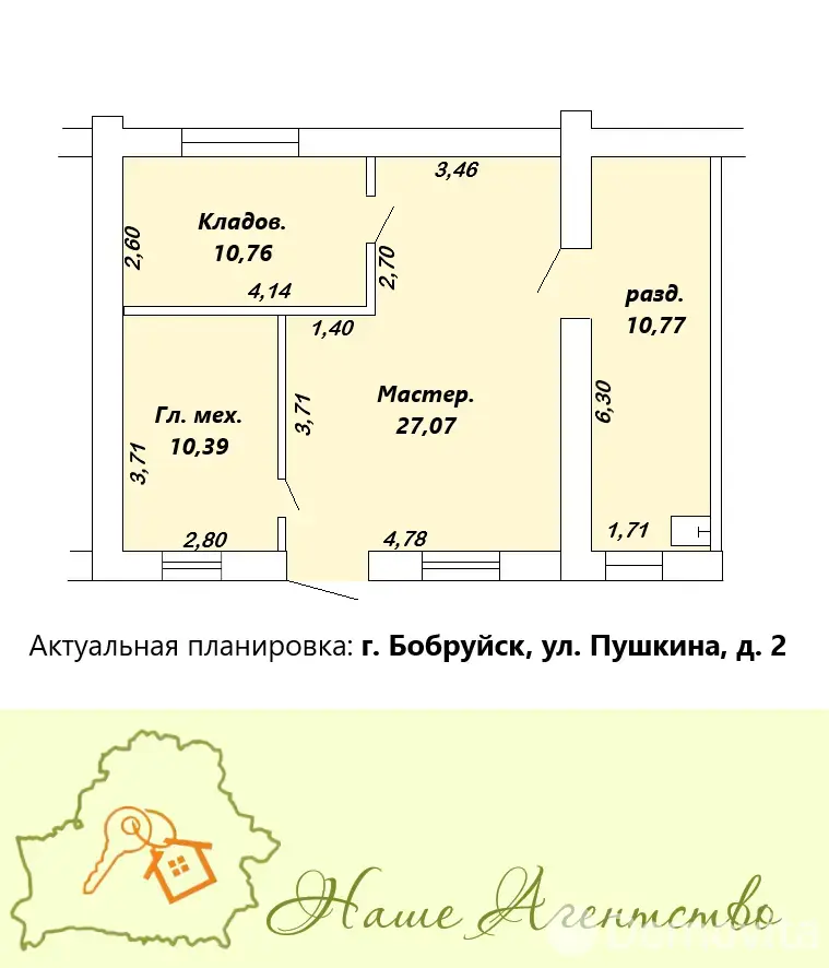 склад, Бобруйск, ул. Пушкина, д. 2 