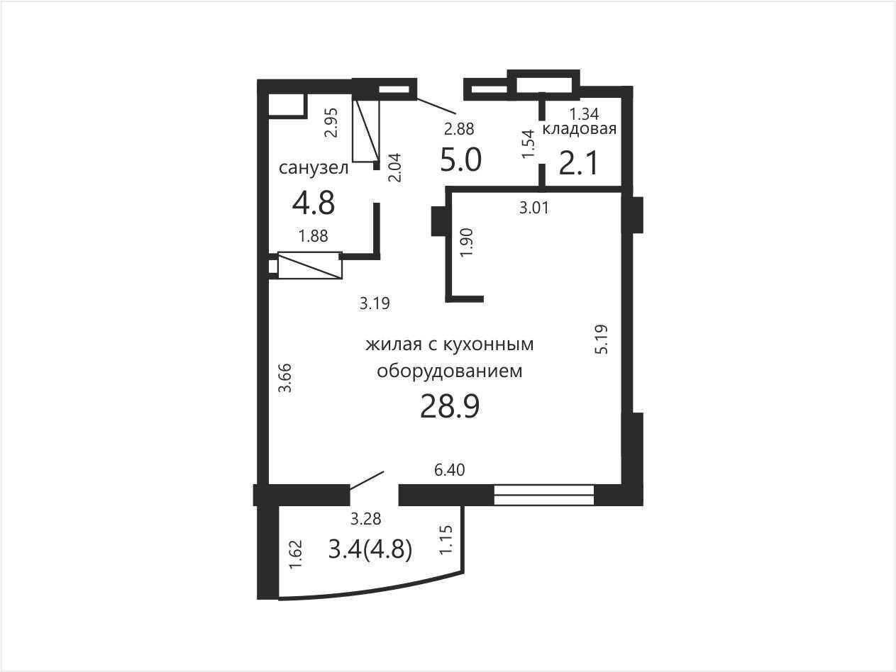 квартира, Минск, пр-т Дзержинского, д. 26 