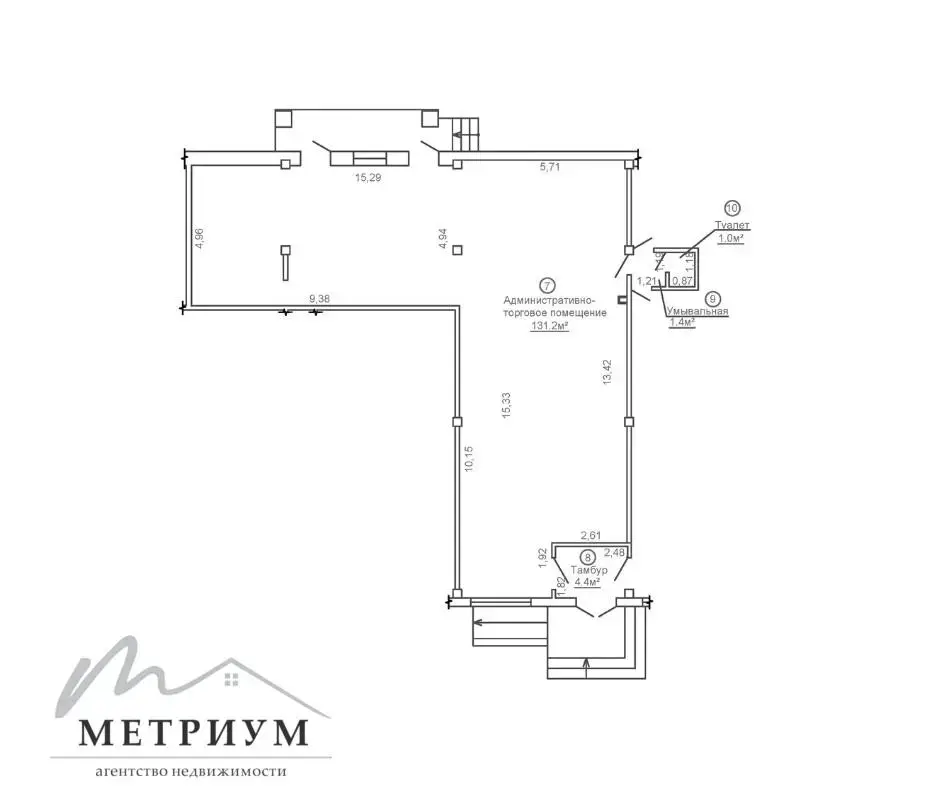 торговый объект, Минск, ул. Никифорова, д. 43 в Первомайском районе
