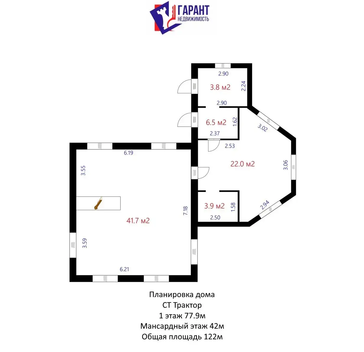 Купить 2-этажную дачу в Тракторист Пуховичский район Минская область, 78000USD, код 184452 - фото 24