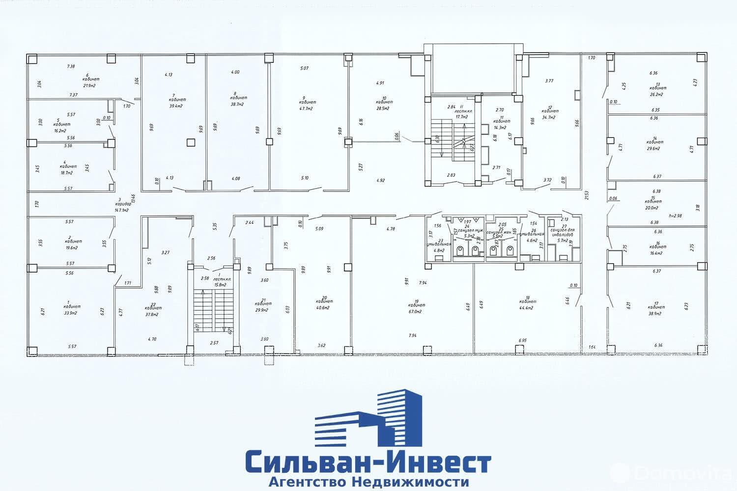 Купить офис на ул. Уборевича, д. 95/а в Минске, 3535330USD, код 7496 - фото 49
