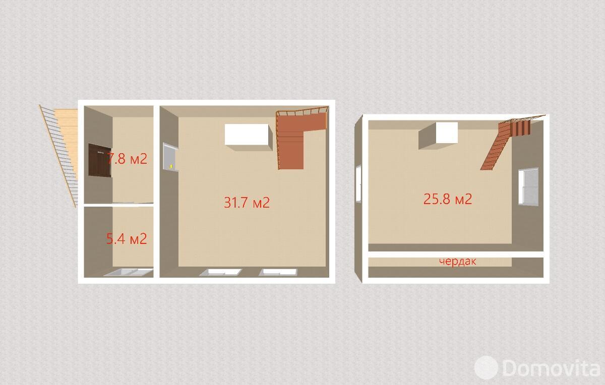 Купить 2-этажную дачу в ПЕЛЕНГ Минская область, 15900USD, код 180904 - фото 21