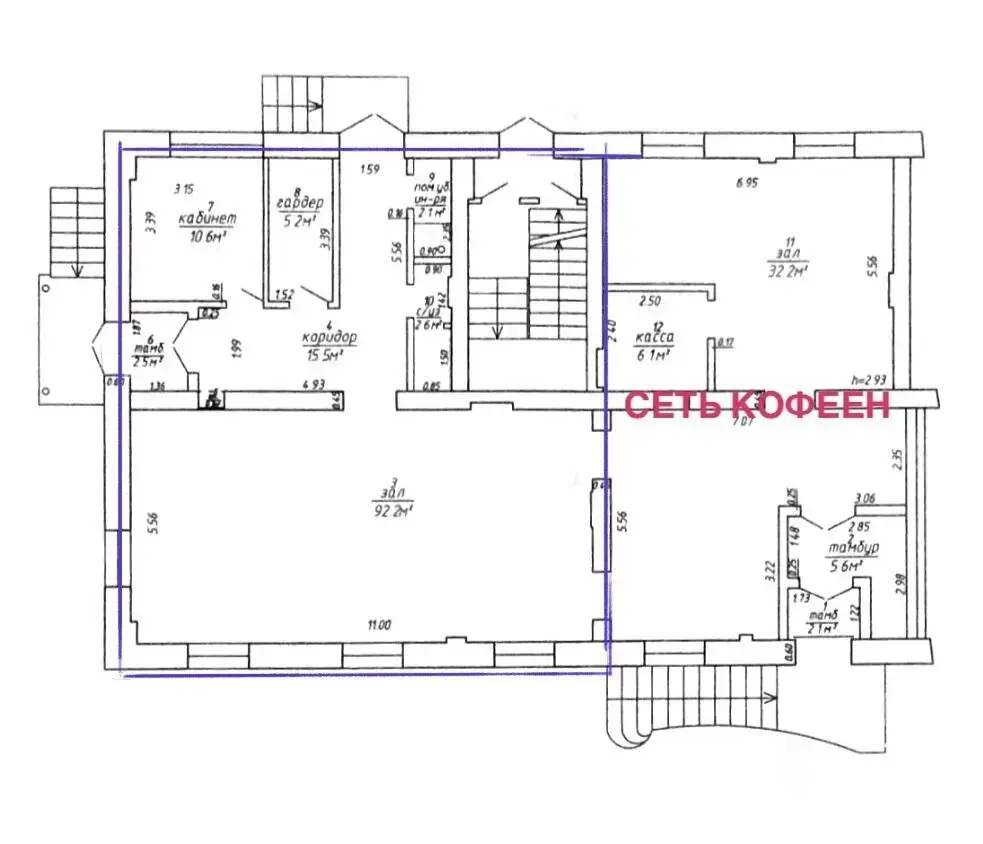Снять торговое помещение на пр-т Независимости, д. 60 в Минске, 2688EUR, код 967961 - фото 7