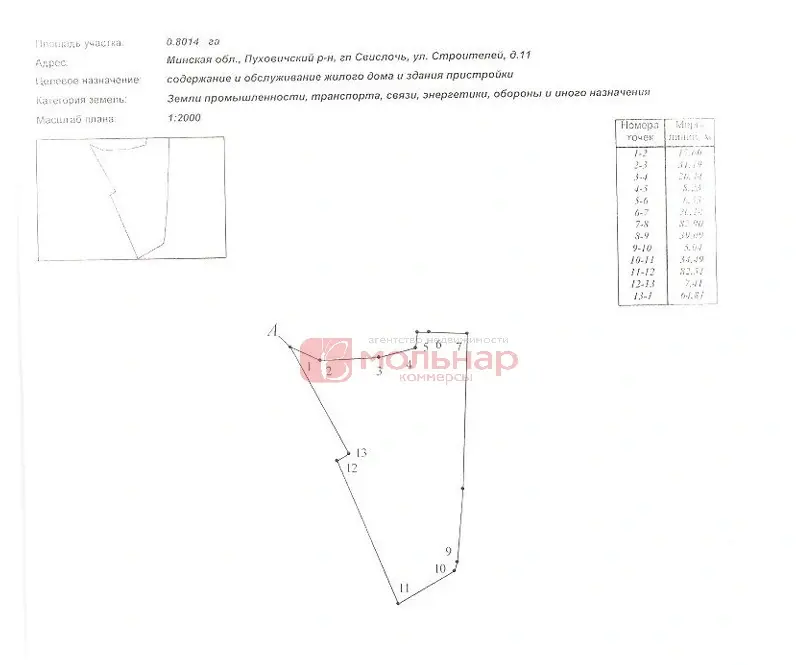 Купить торговое помещение на ул. Строителей, д. 11 в Свислочи, 50000USD, код 997494 - фото 30