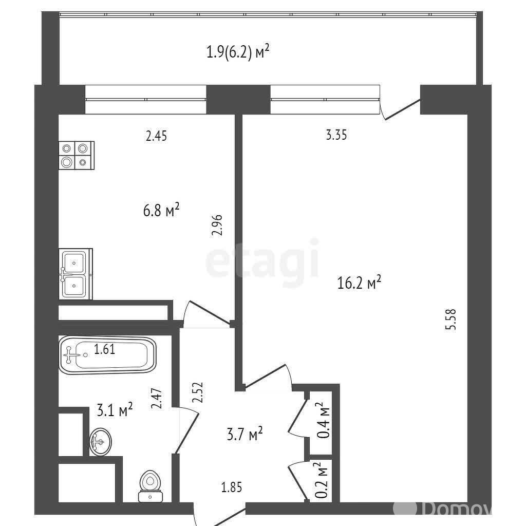 Стоимость продажи квартиры, Минск, ул. Маяковского, д. 8