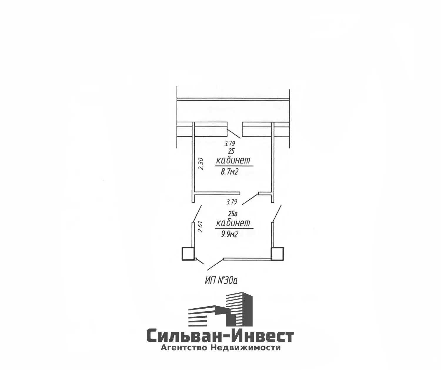 Снять офис на ул. Михася Лынькова, д. 63 в Минске, 1103EUR, код 15858 - фото 28