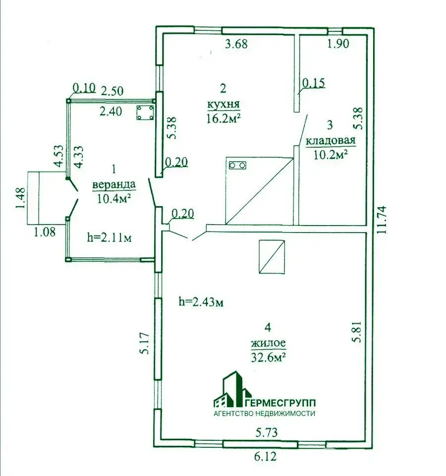 дом, Бурдуки, 