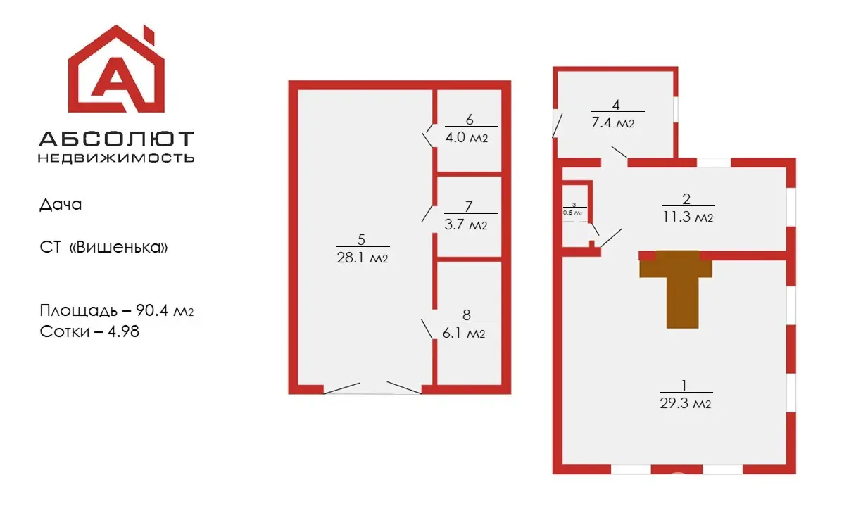 купить дачу, Вишенька, 