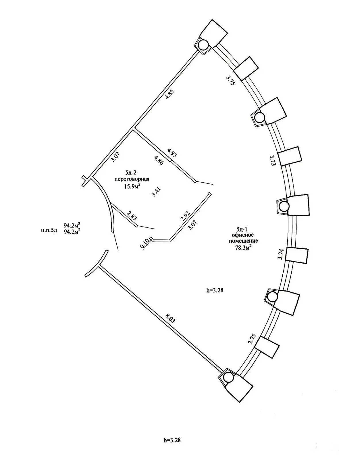 Цена продажи объекта сферы услуг, Минск, ул. Домбровская, д. 9