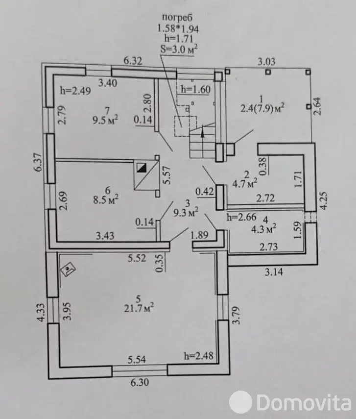 Купить 2-этажную дачу в Экран Минская область, 79900USD, код 183387 - фото 29