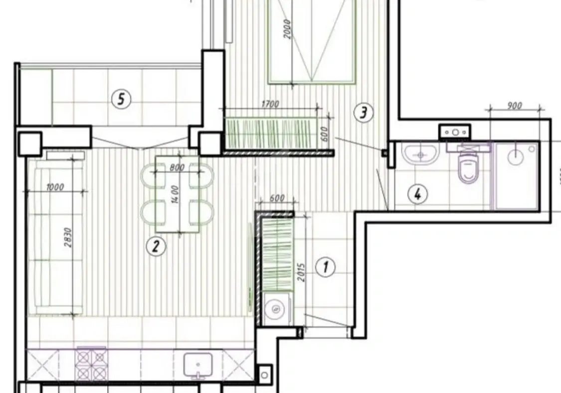 Снять 2-комнатную квартиру в Минске, пр-т Независимости, д. 88, 699USD, код 149646 - фото 25