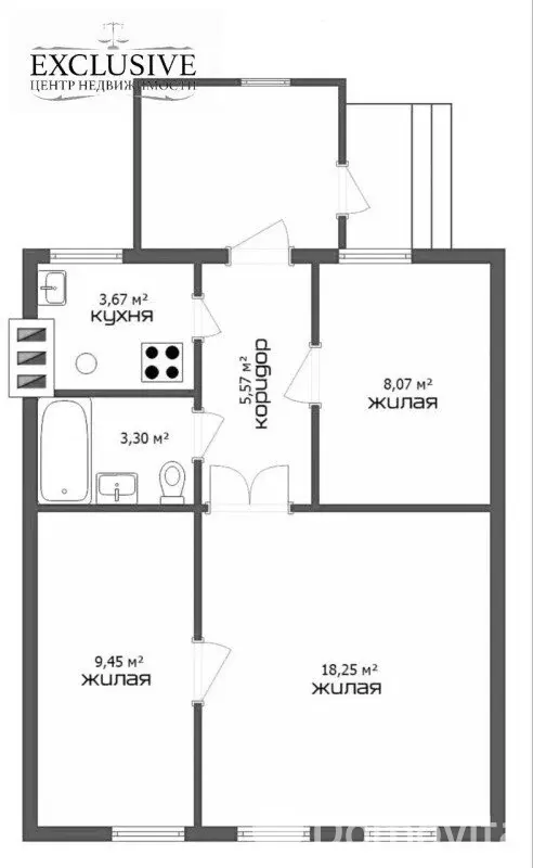 коттедж, Барановичи, ул. Куйбышева, д. 30 