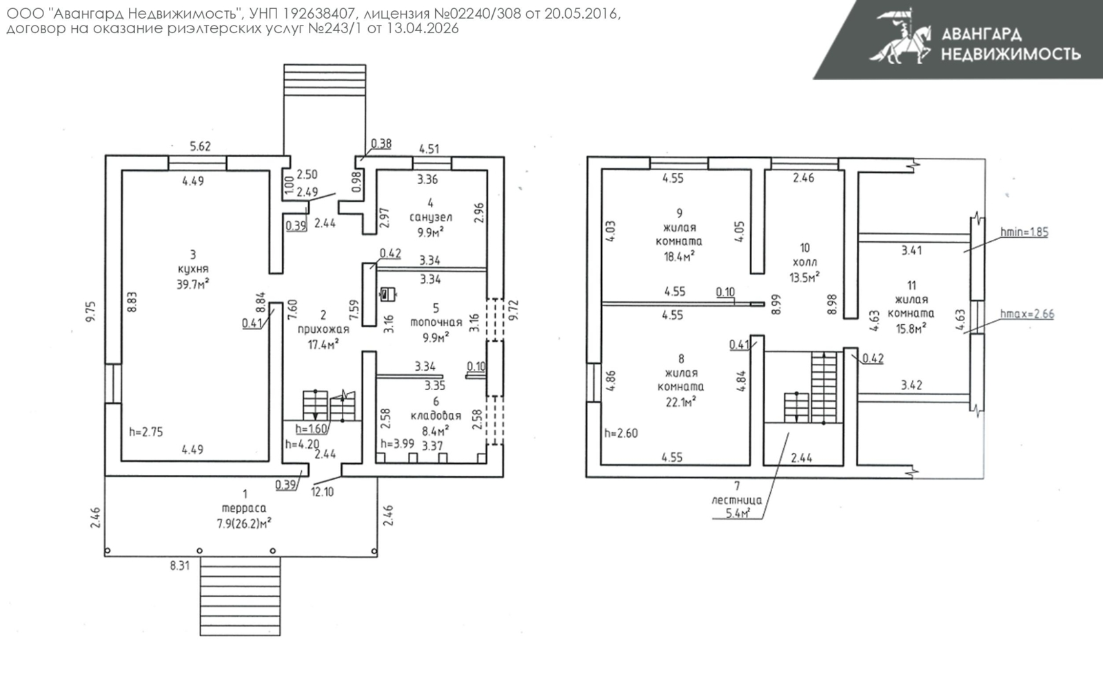 коттедж, Старинки, 