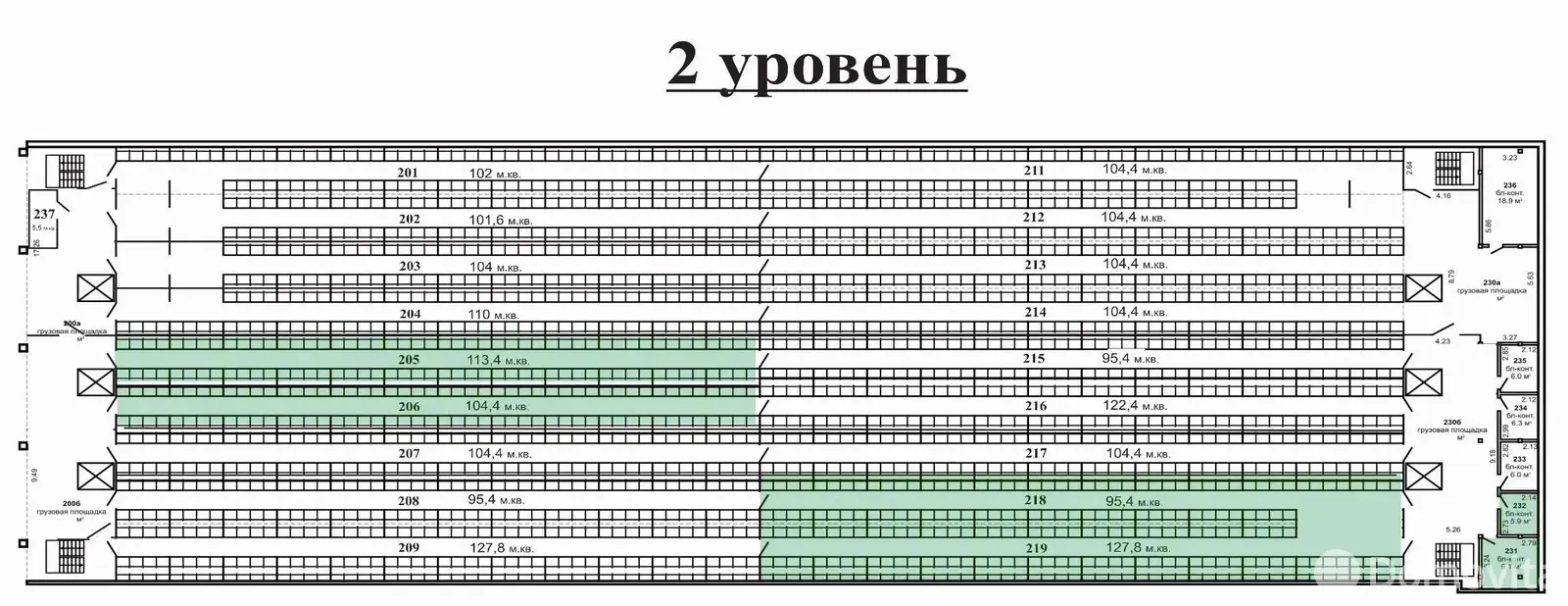 Цена аренды склада, Минск, ул. Домбровская, д. 15