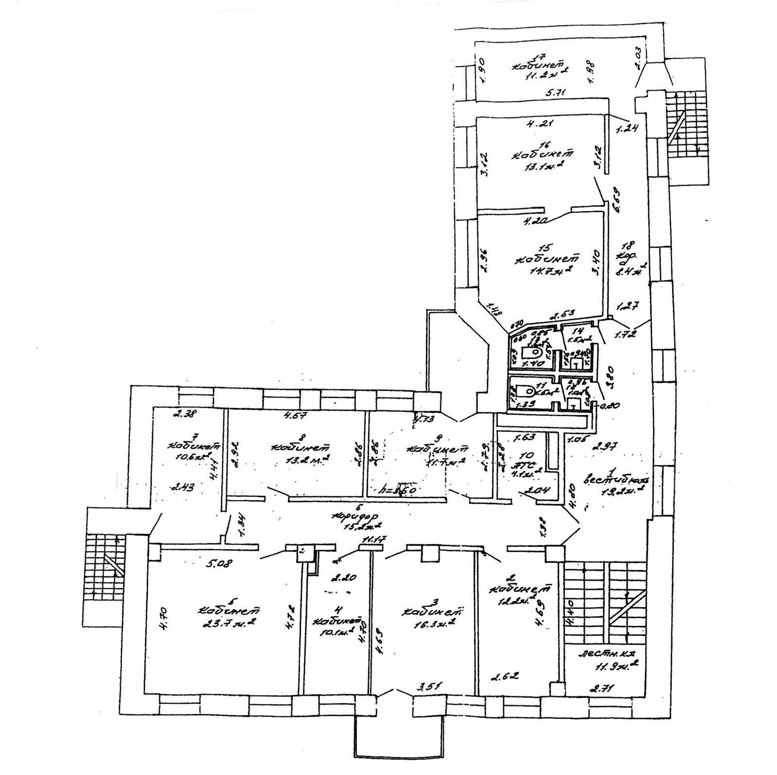 Снять офис на ул. Революционная, д. 15/а в Минске, 37380BYN, код 17234 - фото 18