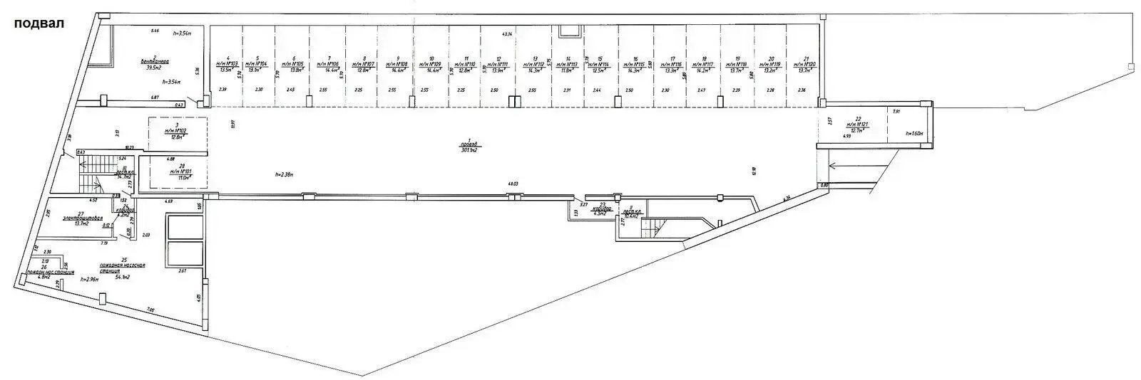 Аренда офиса на ул. Тиражная, д. 150 в Минске, 68046EUR, код 13994 - фото 39