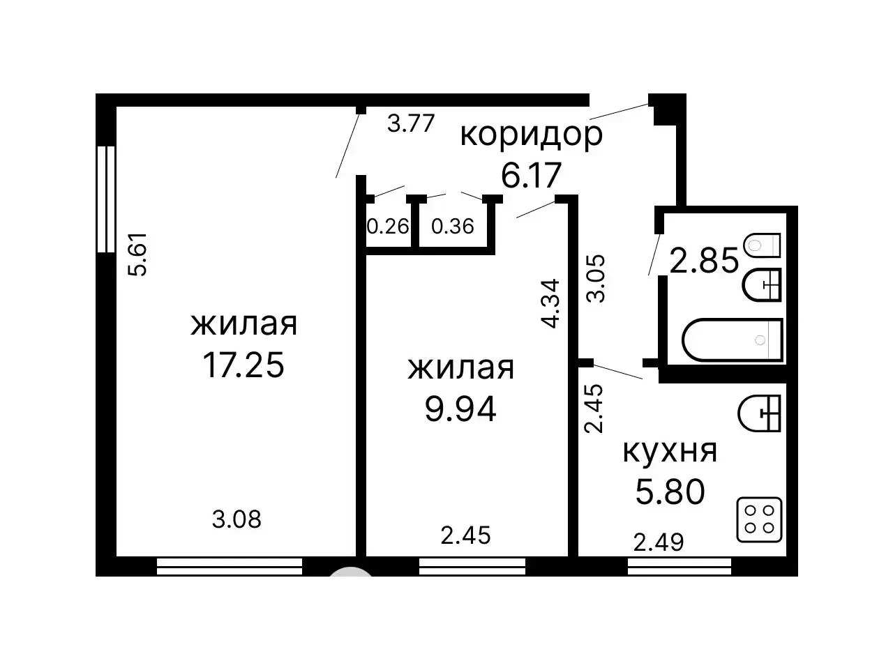комната, Минск, ул. Каховская, д. 68 