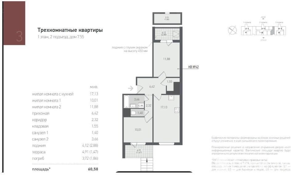 Стоимость продажи квартиры, Копище, ул. Пилотная, д. 18