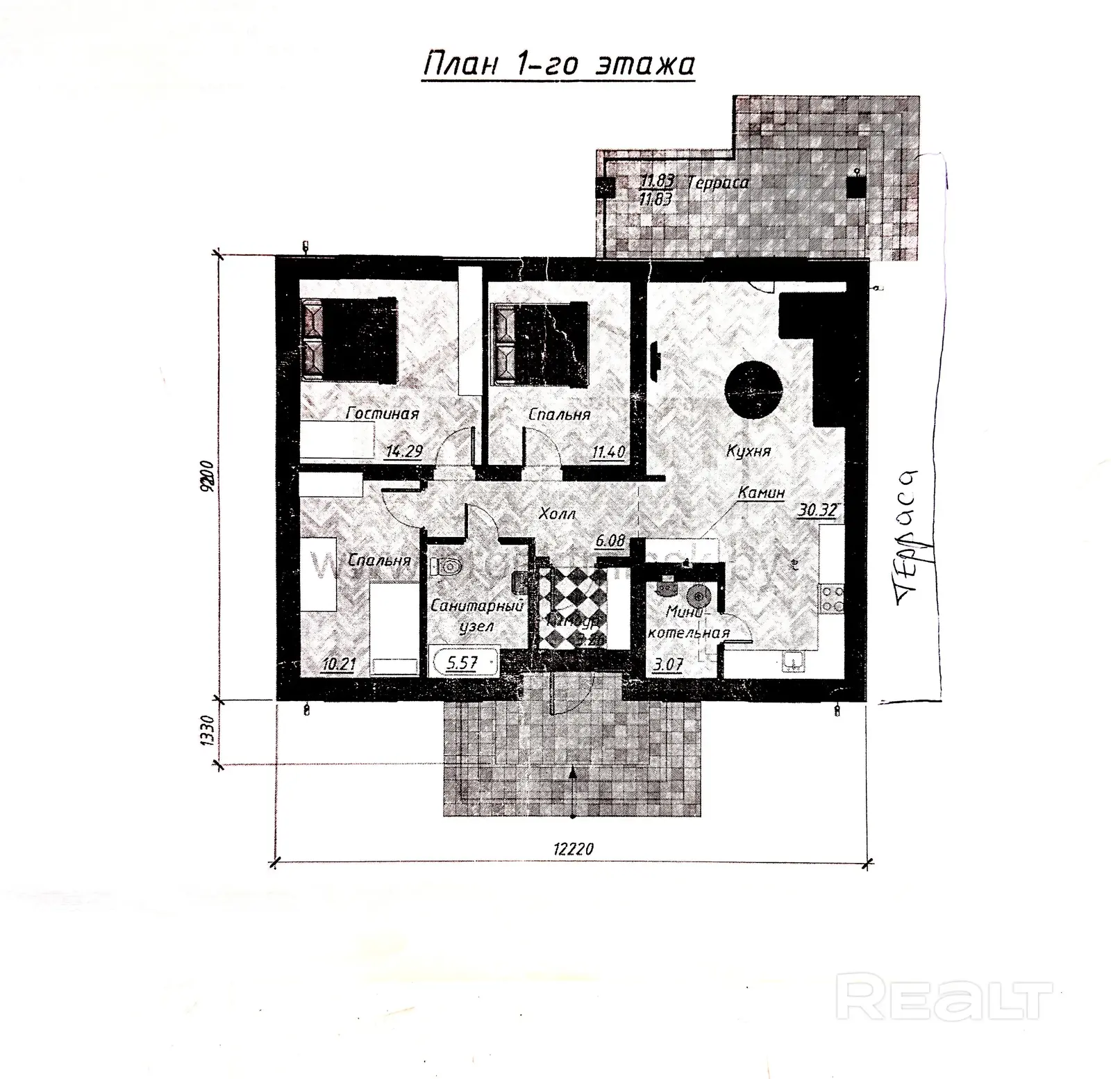 коттедж, Усяжа, д. 84 