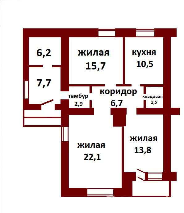 дом, Лотва, ул. Коммунистическая, д. 5, стоимость продажи 34 212 р.