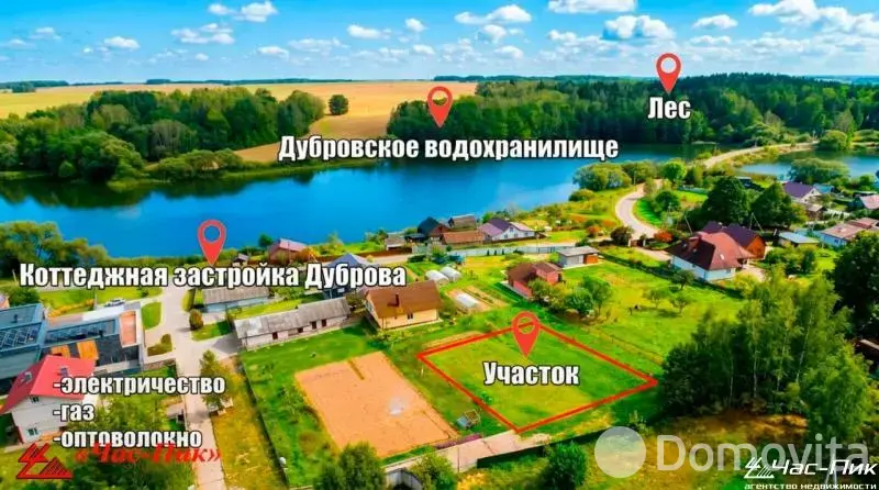 Цена продажи участка, Дуброва,