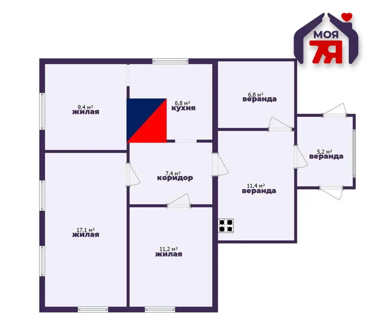 коттедж, Старобин, ул. 8 Марта - лучшее предложение