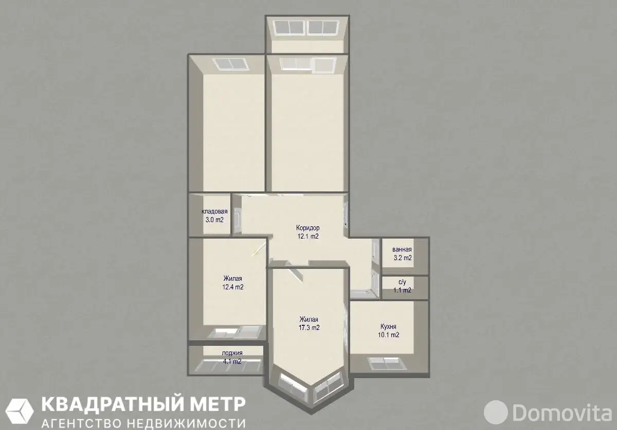 Продажа комнаты в Минске, ул. Налибокская, д. 31, цена 67000 USD, код 7597 - фото 33