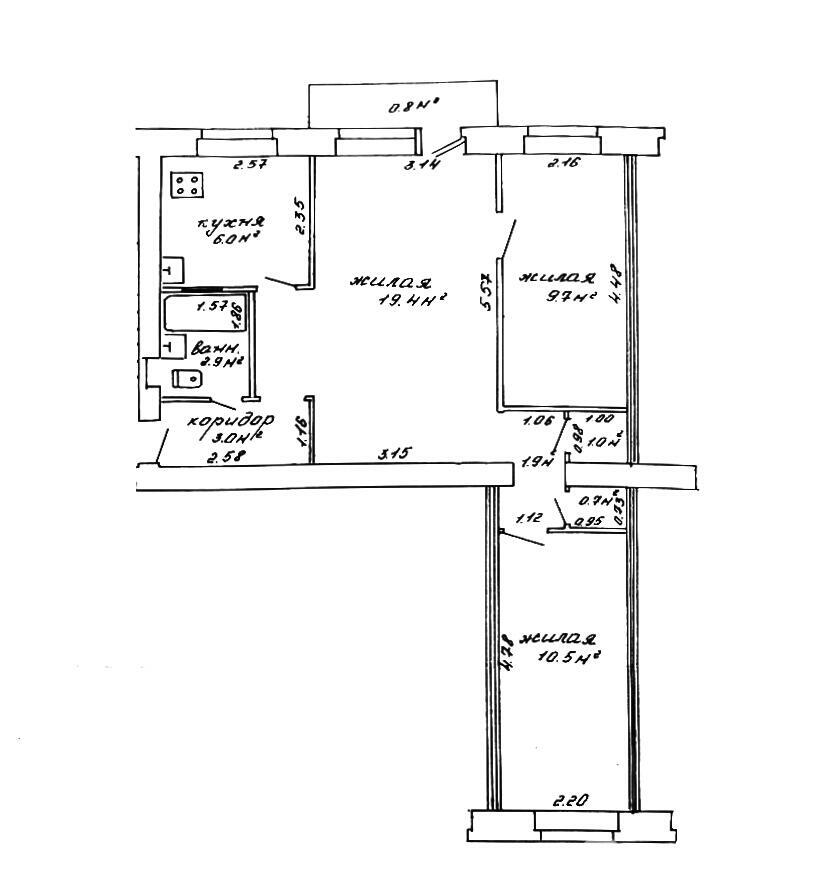 квартира, Барановичи, ул. Ленина, д. 49