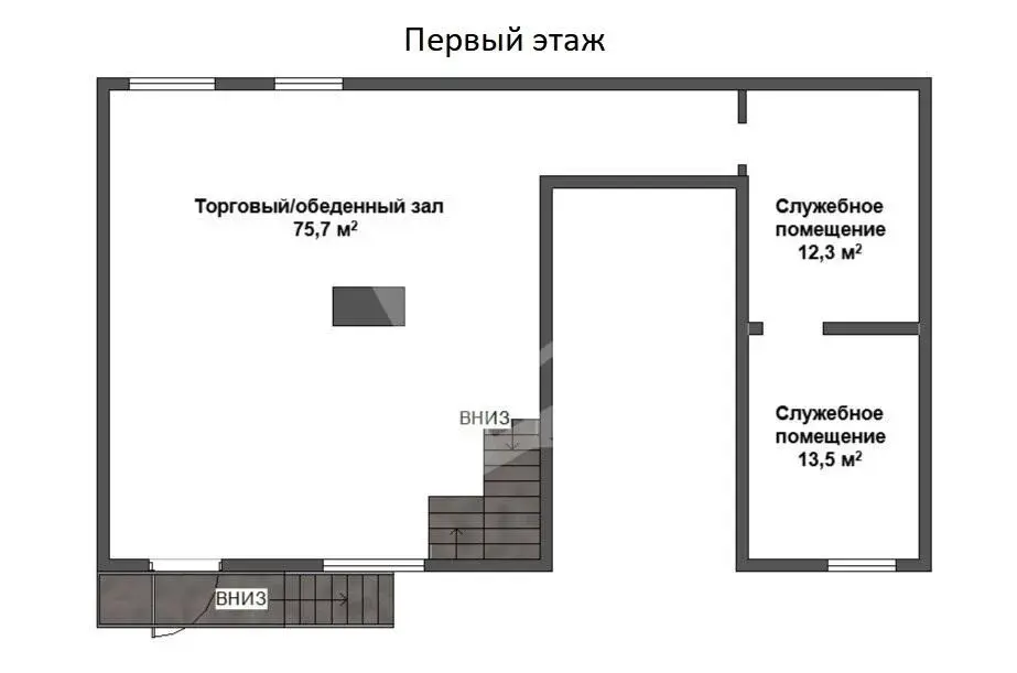 Продажа торгового помещения на ул. Карла Маркса, д. 25 в Минске, 555950USD, код 998992 - фото 3