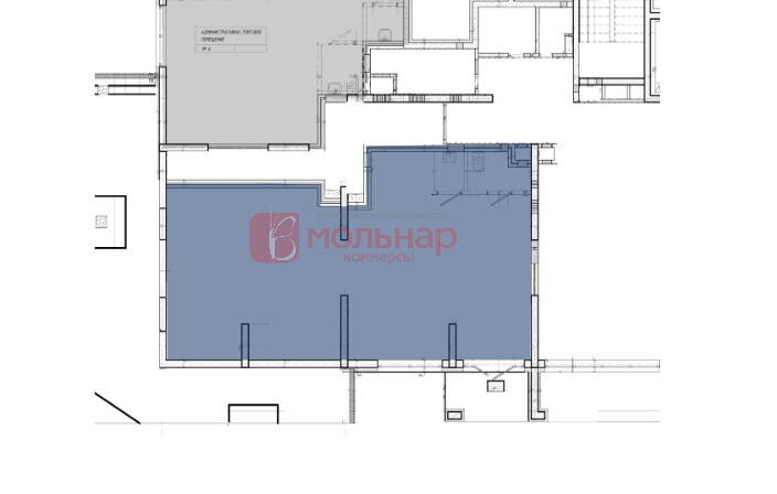 Аренда торговой точки на ул. Леонида Левина, д. 1 в Минске, 1010EUR, код 966179 - фото 2