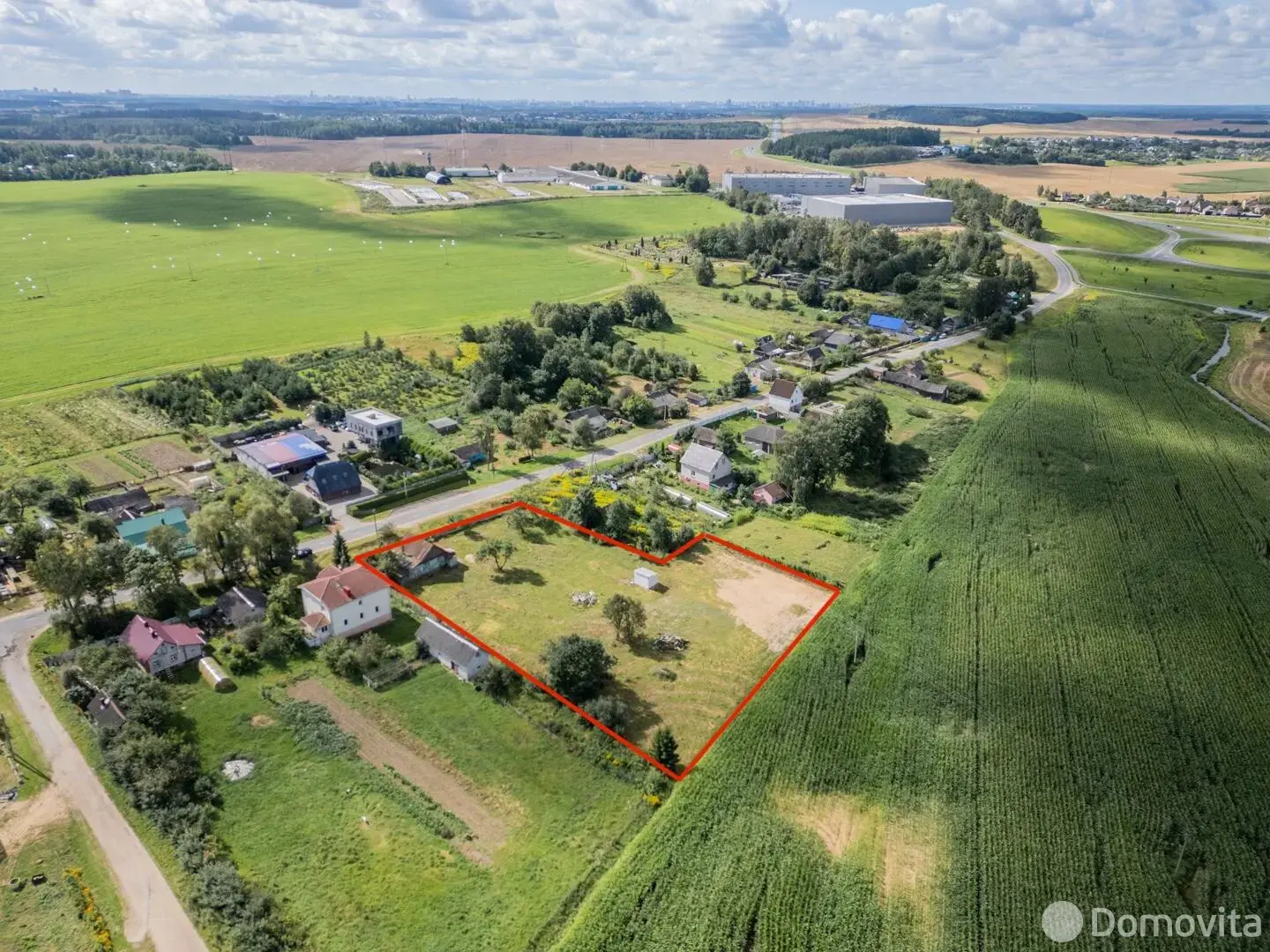 участок, Паперня, ул. Полевая, д. 9 