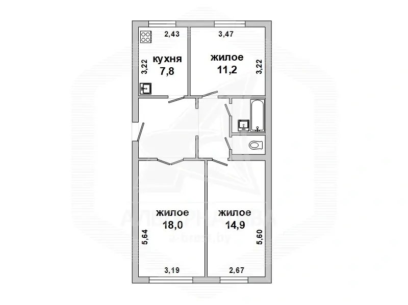 Продажа торгового помещения в Бресте, 112300USD, код 993034 - фото 2