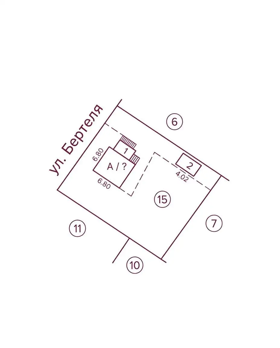 дом, Гродно, ул. Бертеля 