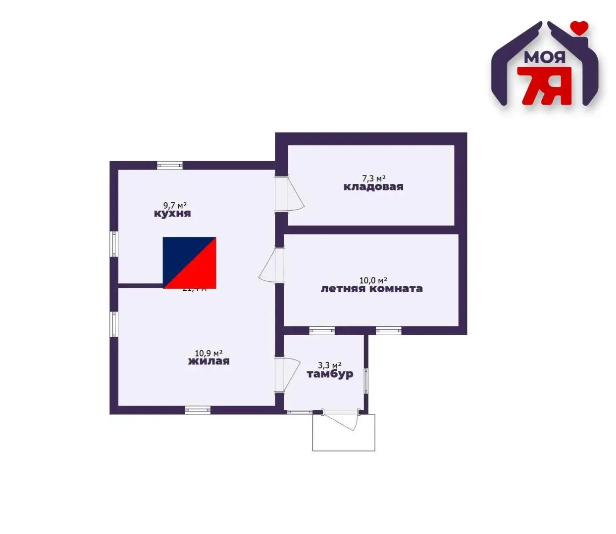 дом, Булаховка,