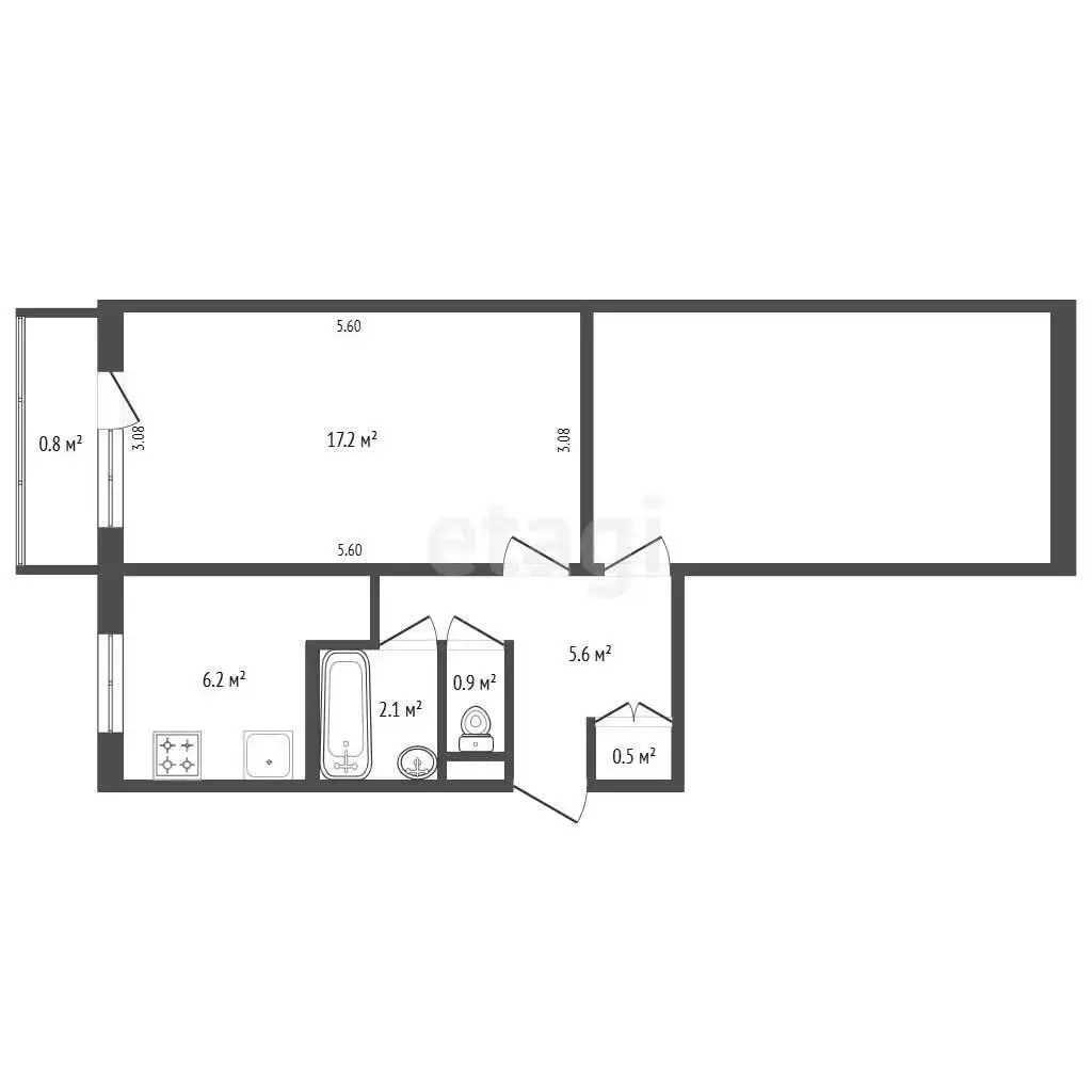 Продажа комнаты в Минске, ул. Калиновского, д. 77, цена 35000 USD, код 6960 - фото 17