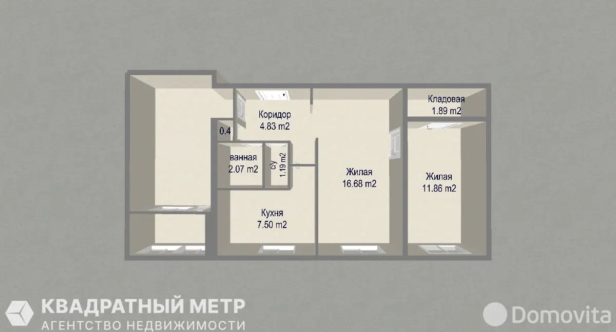 комната, Минск, ул. Воронянского, д. 52 на ст. метро Ковальская слобода