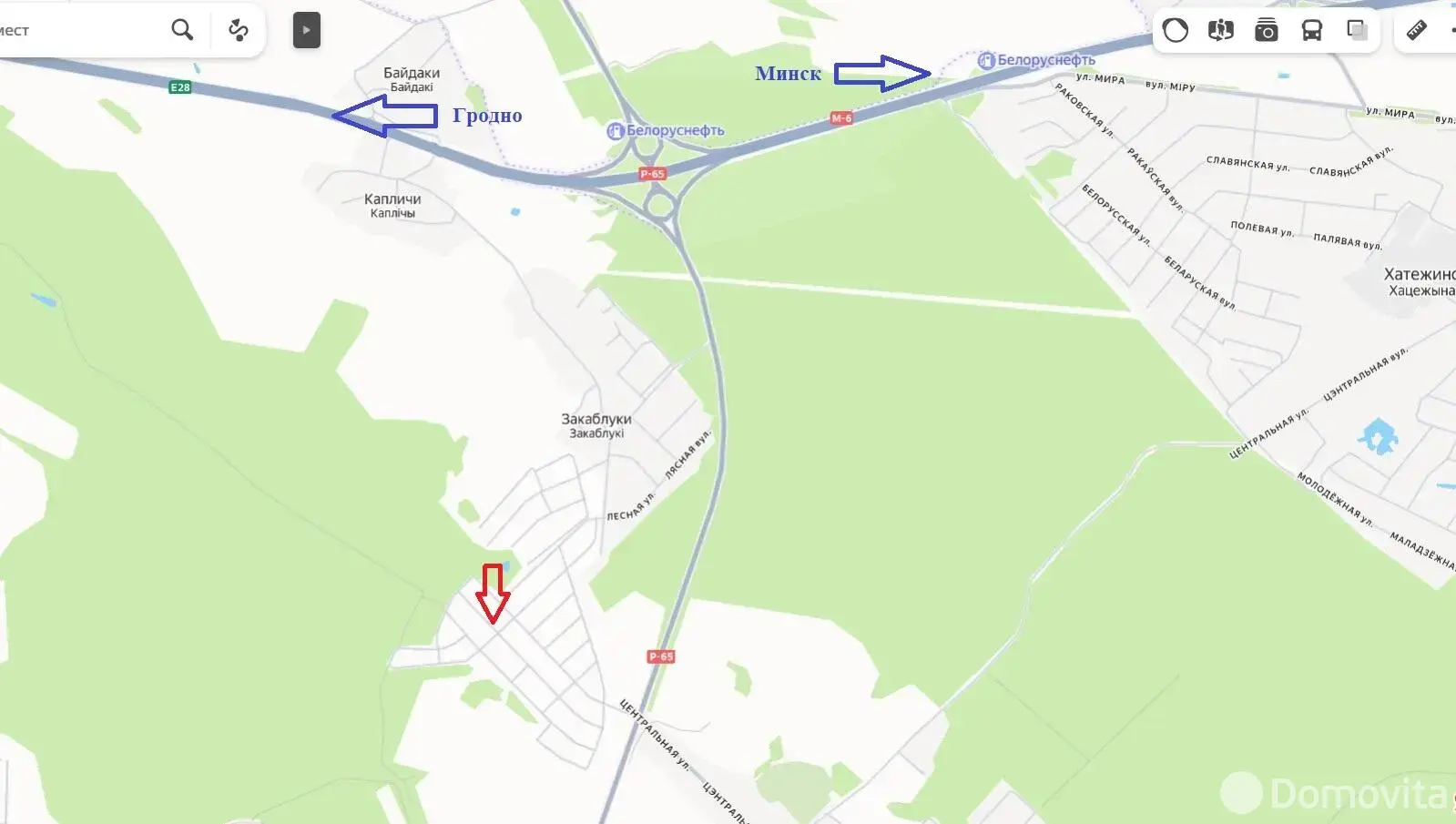 Стоимость продажи участка, Моя отрада, 