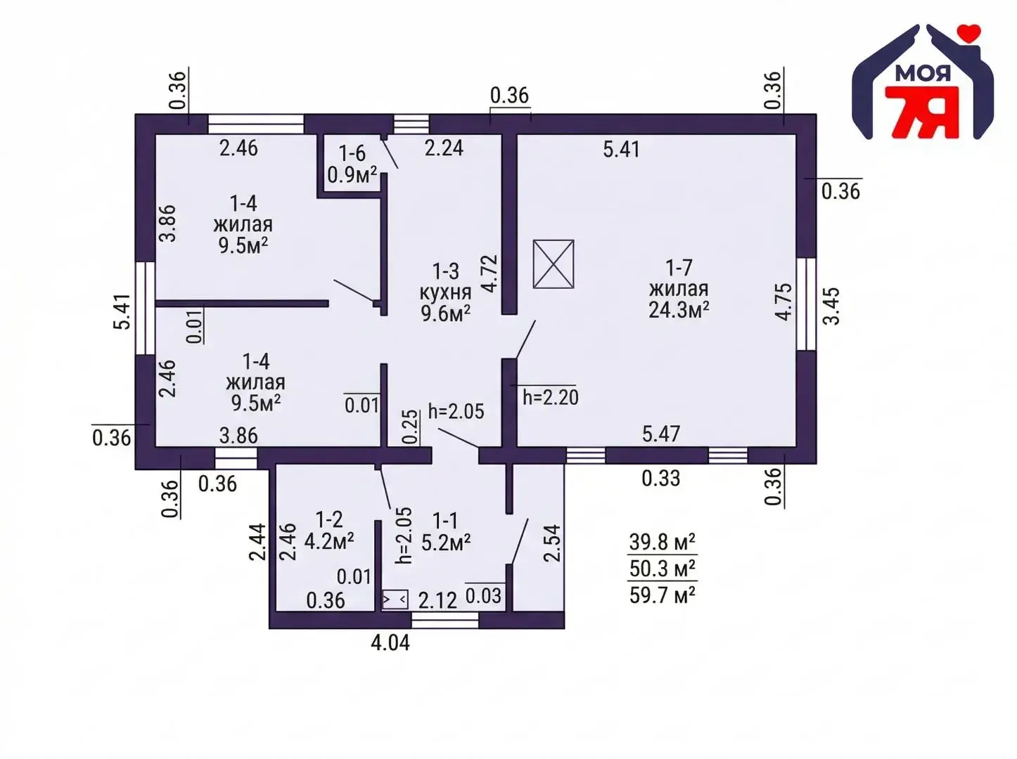 коттедж, Липники, ул. Центральная
