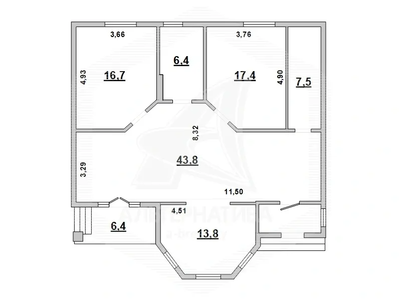 Продажа 1-этажной дачи в Березовая роща 395 Брестская область, 110000USD, код 162088 - фото 27