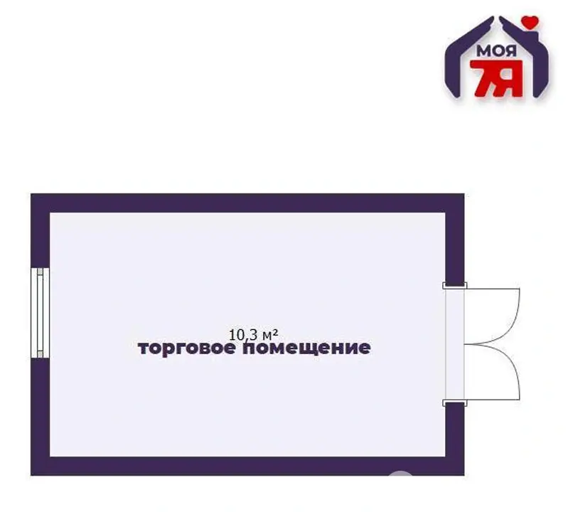 торговый объект, Ждановичи, ул. Заречная, д. 1В, стоимость продажи 22 915 р.