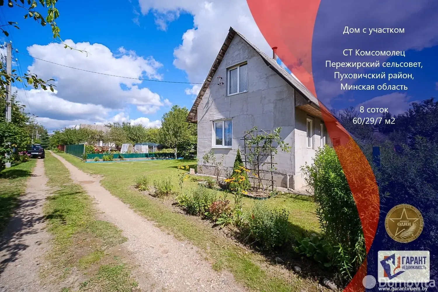 Стоимость продажи дома, Комсомолец, 