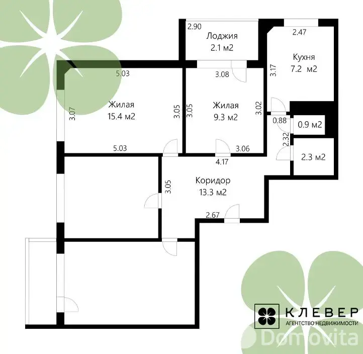 Стоимость продажи комнаты, Минск, ул. Пимена Панченко, д. 44