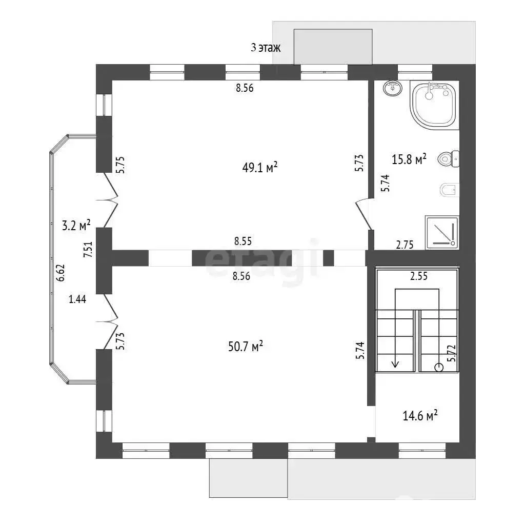 дом, Минск, ул. Кольцова, д. 89, стоимость продажи 2 944 797 р.