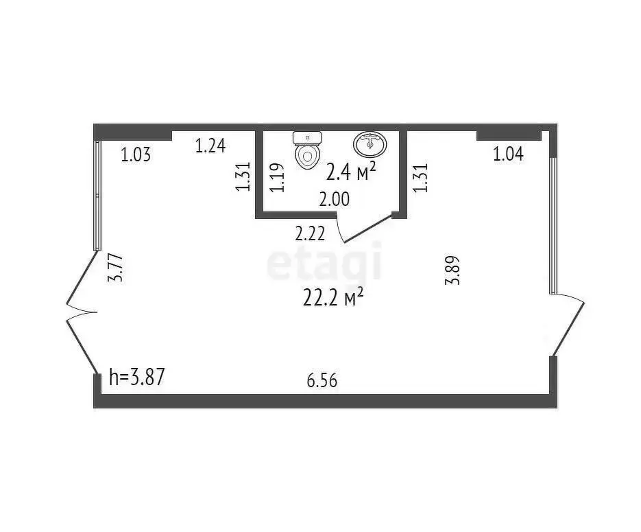 Стоимость аренды торгового объекта, Минск, ул. Братская, д. 13