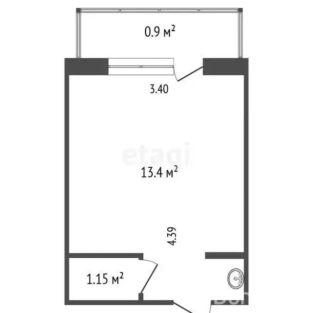 Купить комнату в Минске, ул. Кнорина, д. 13, цена 32900 USD, код 7594 - фото 17