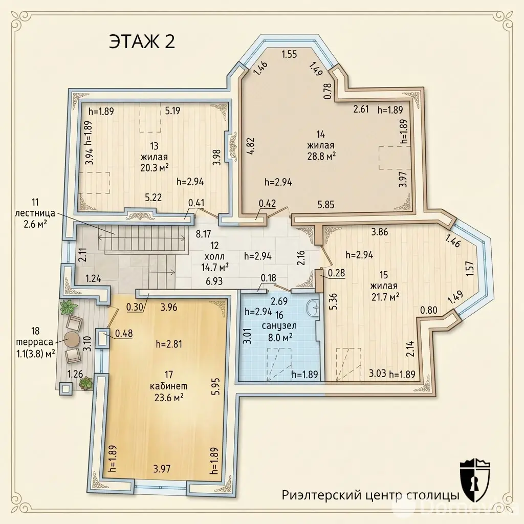 коттедж, Городище, д. 10, стоимость продажи 1 721 042 р.