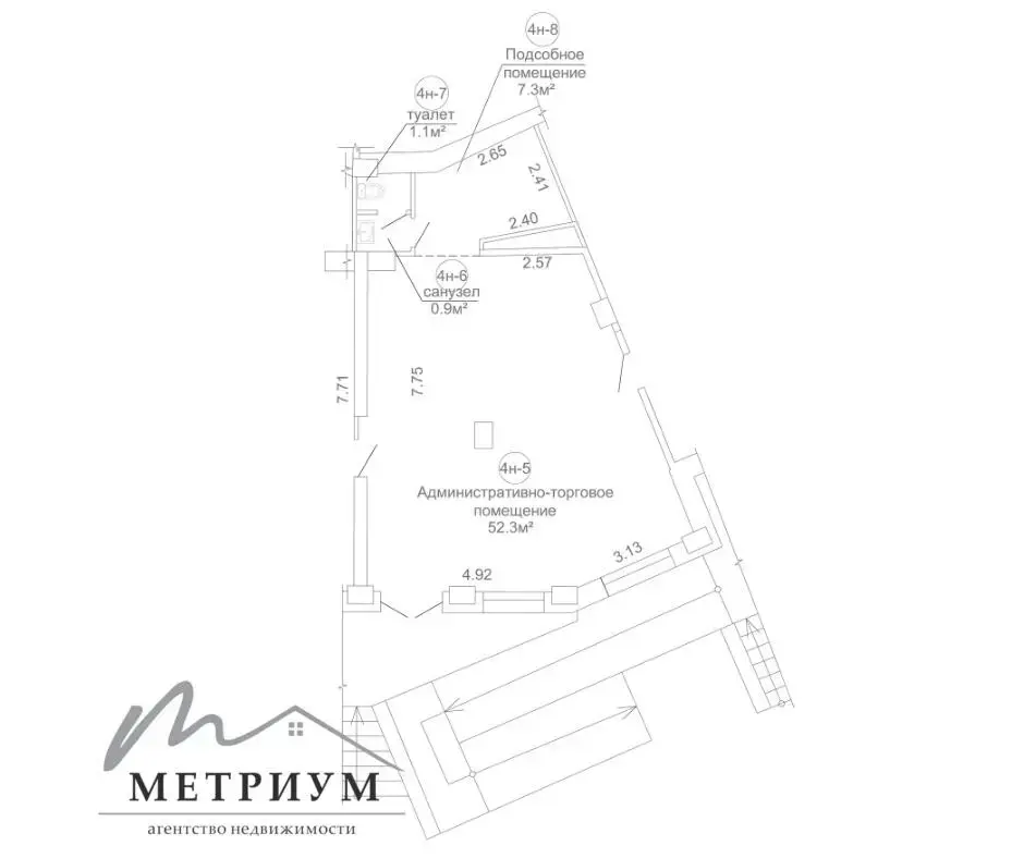 Стоимость аренды торгового объекта, Минск, ул. Жуковского, д. 2